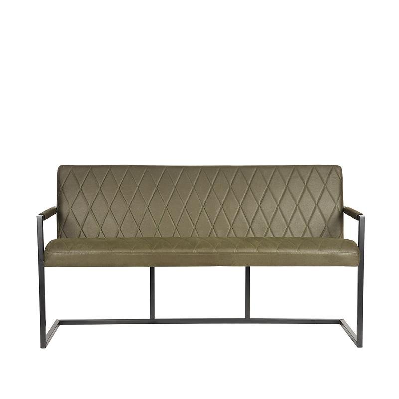 Eetkamerbank Denmark army green, 155 cm