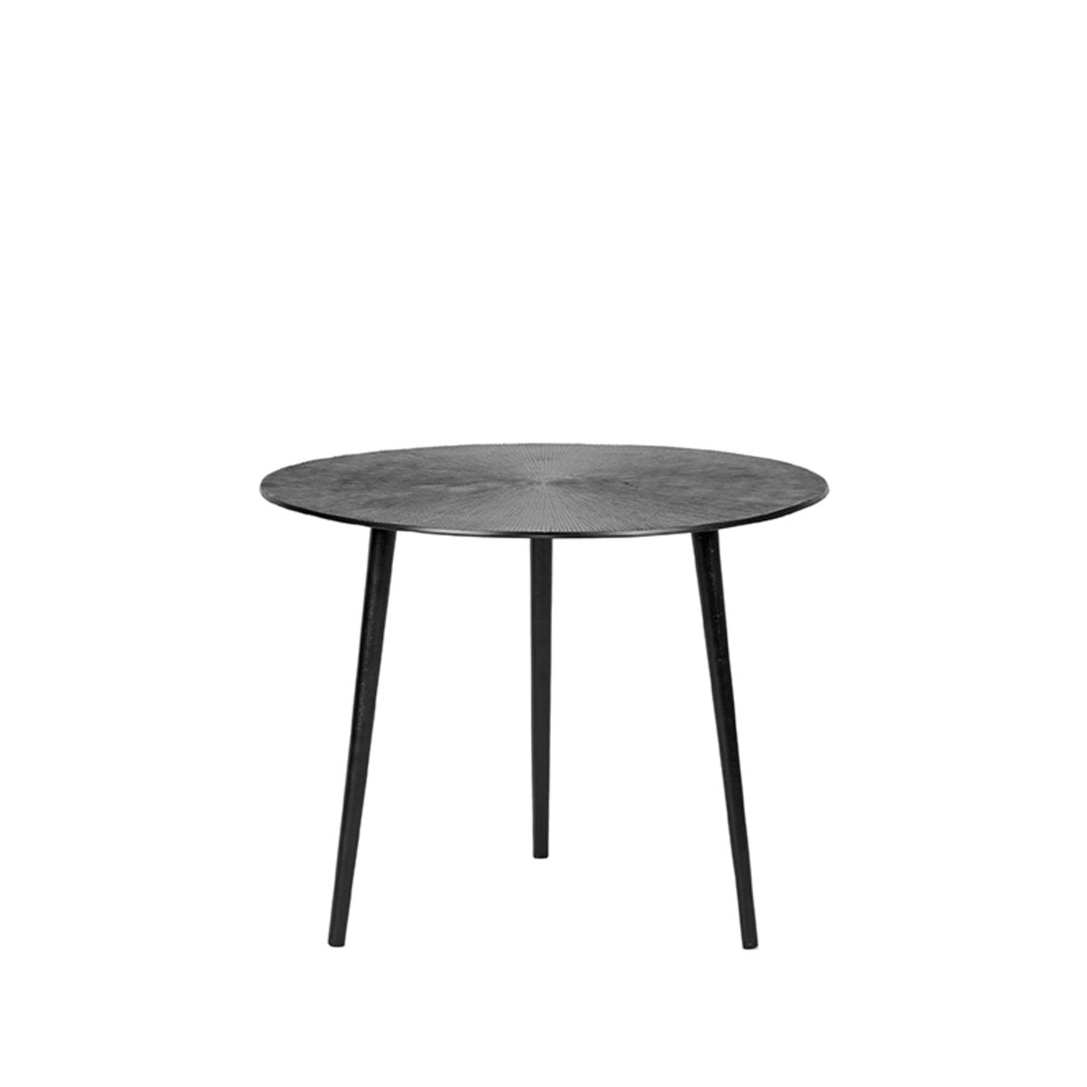 Salontafel Nobby zwart metaal, 50 cm