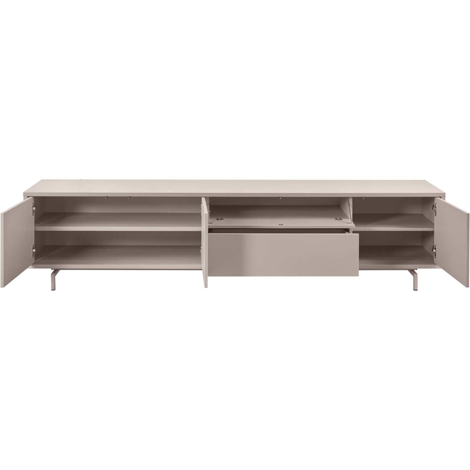 TV-meubel Famosa 228 cm grijs