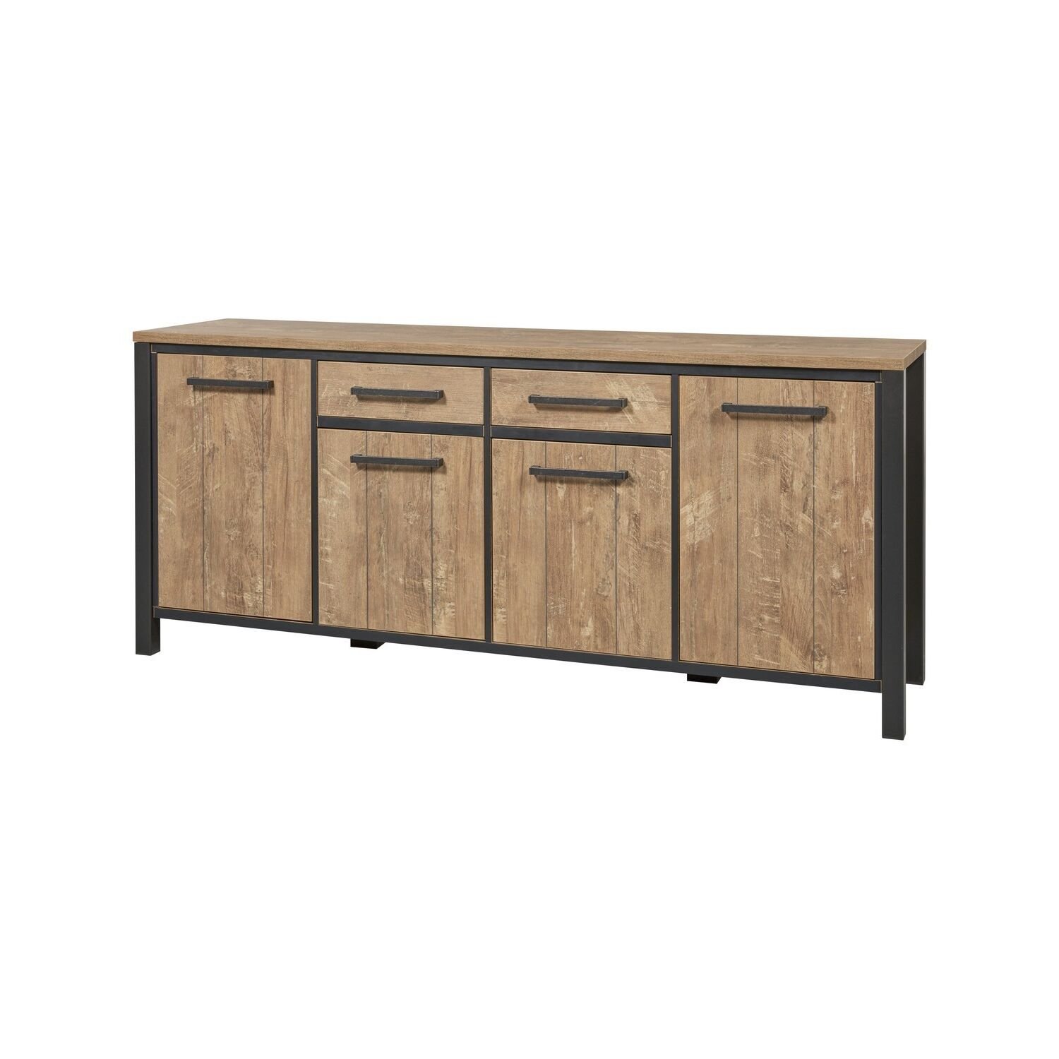 Dressoir Mendiga 89 x 207 orange teak