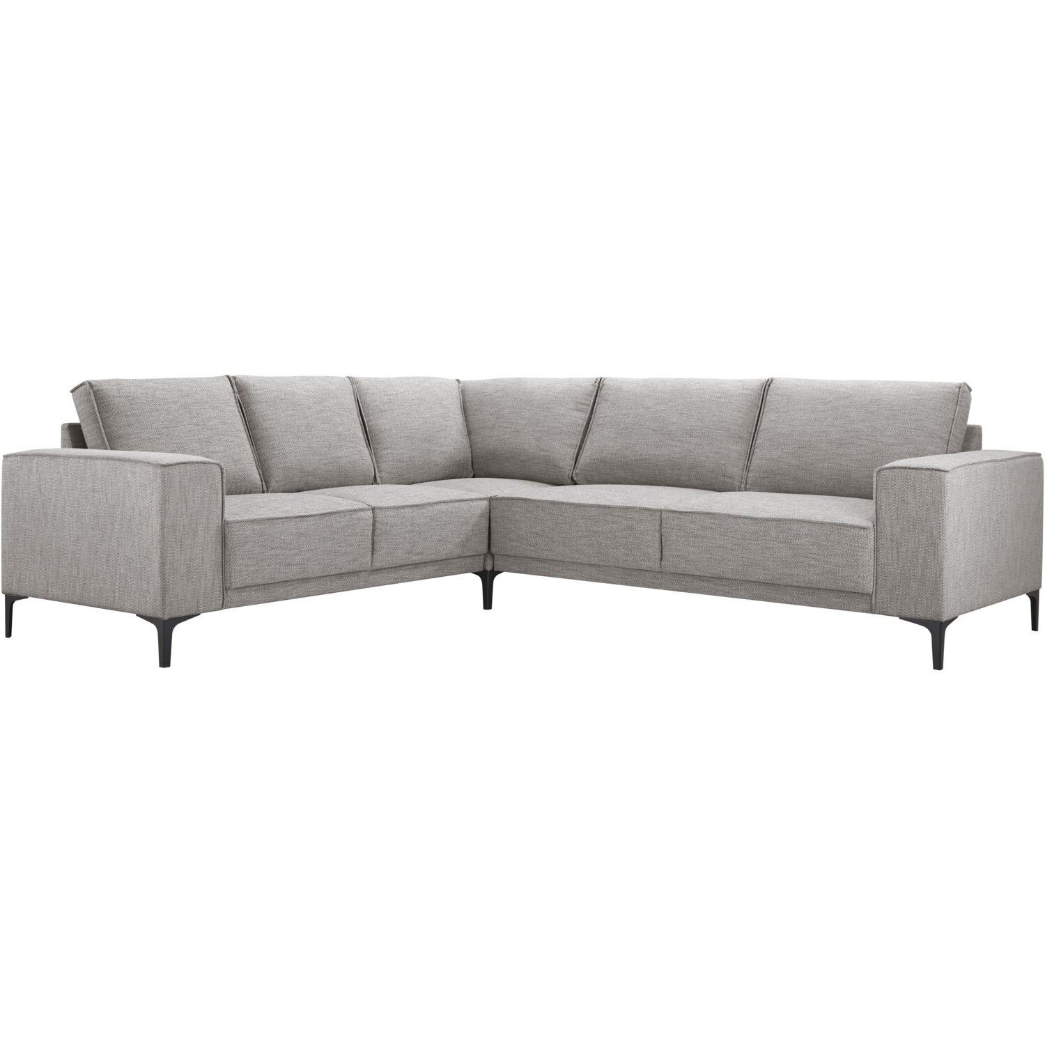 Hoekbank Calira polyether zitting grey