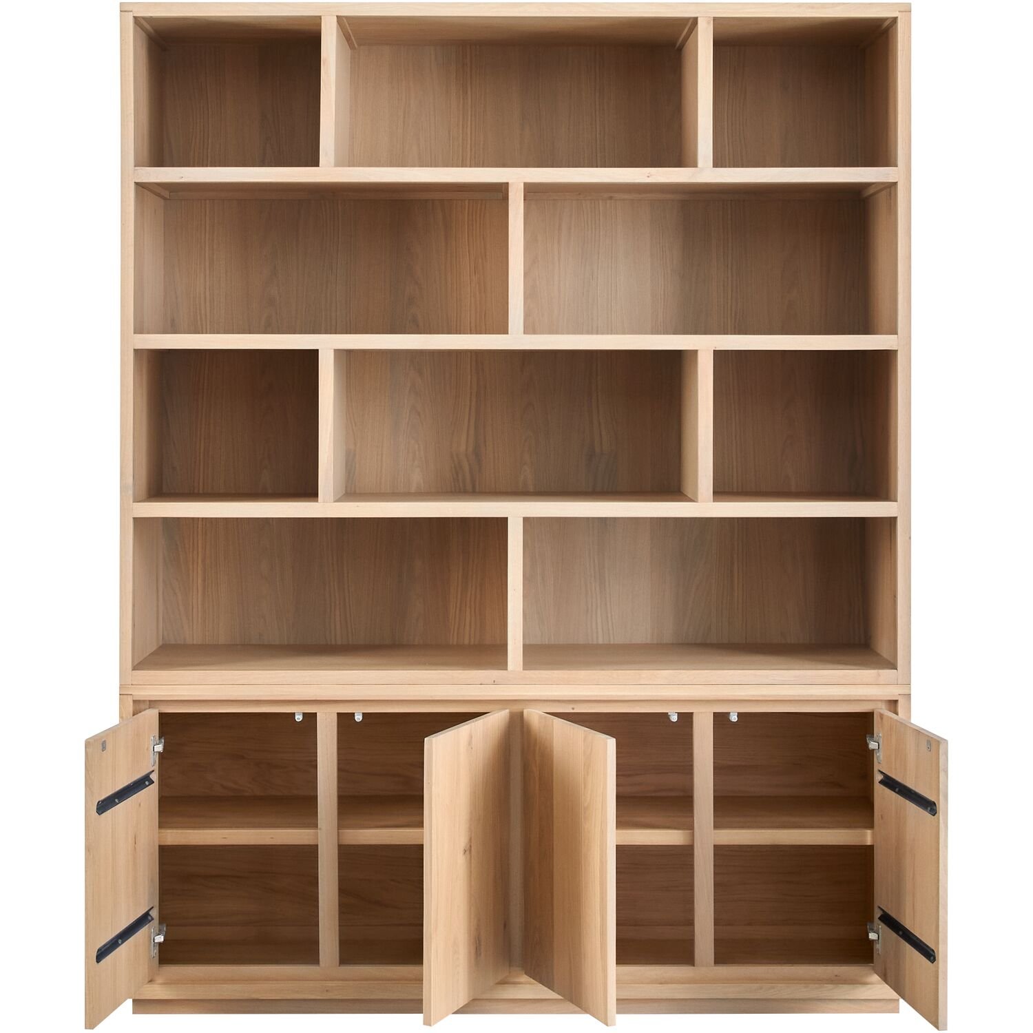 Boekenkast Lavio 210x164 natural grey