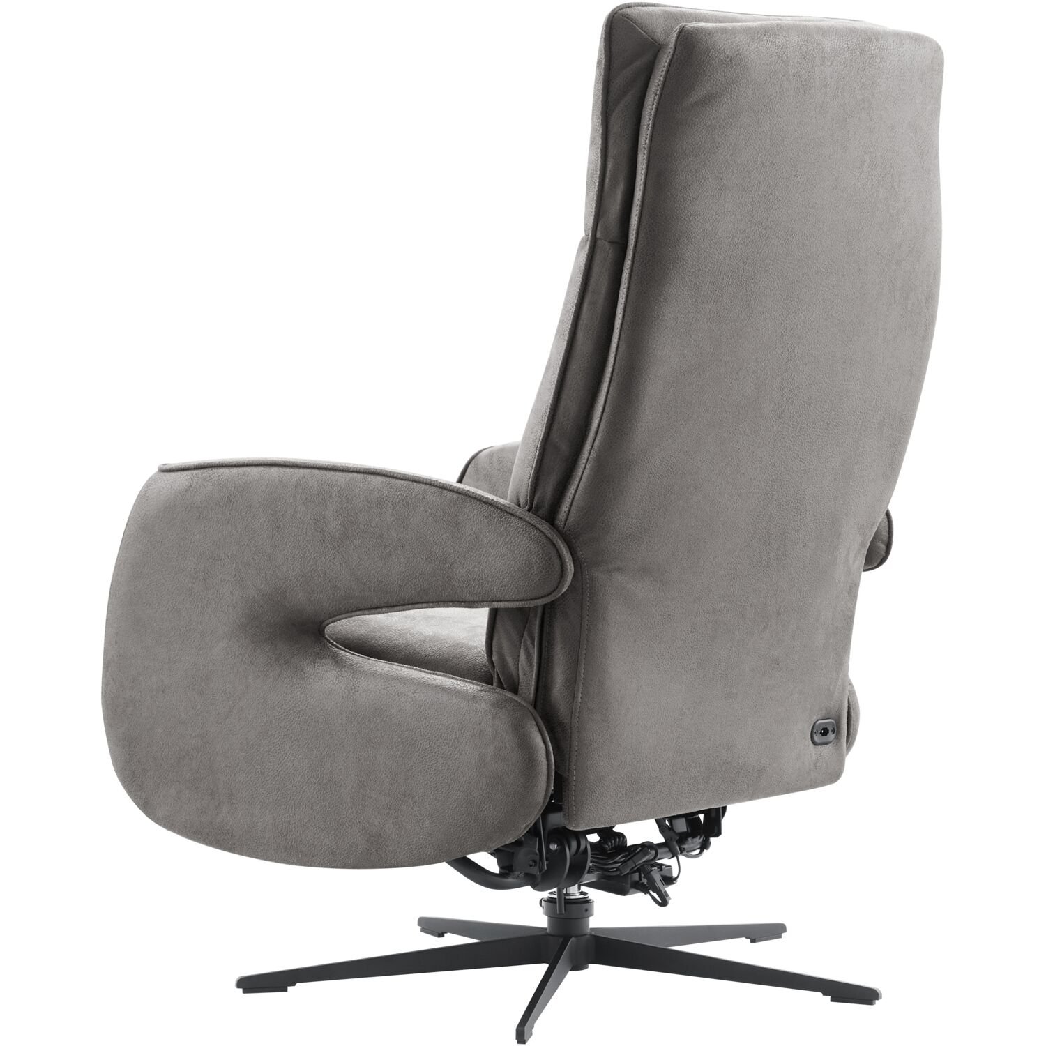 Relaxfauteuil Niland Dark Grey Elektrisch