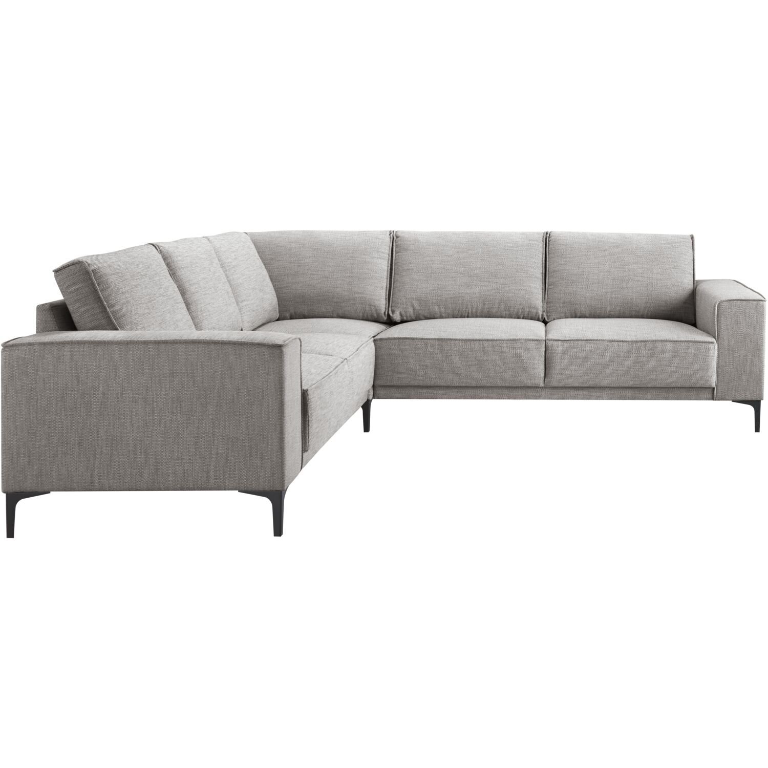 Hoekbank Calira polyether zitting grey