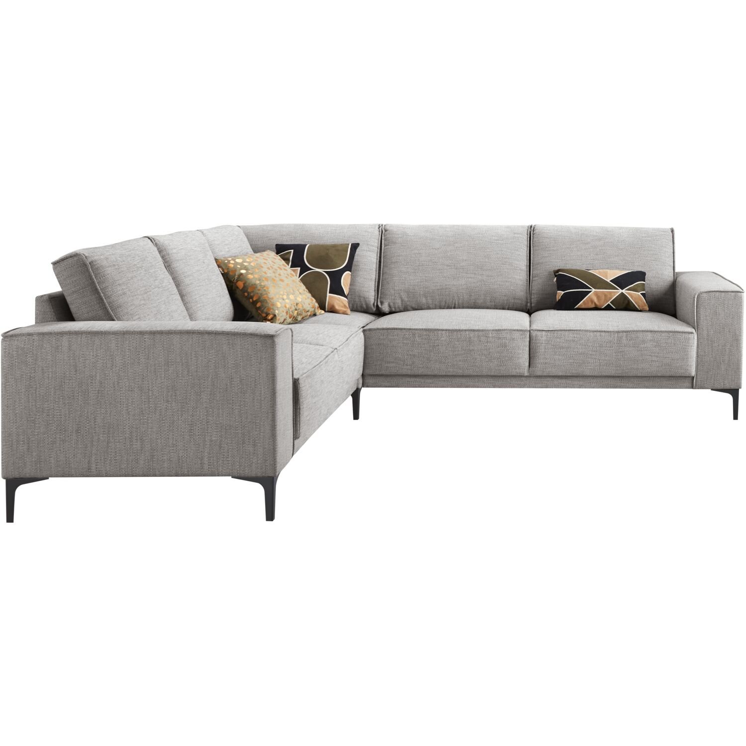 Hoekbank Calira polyether zitting grey