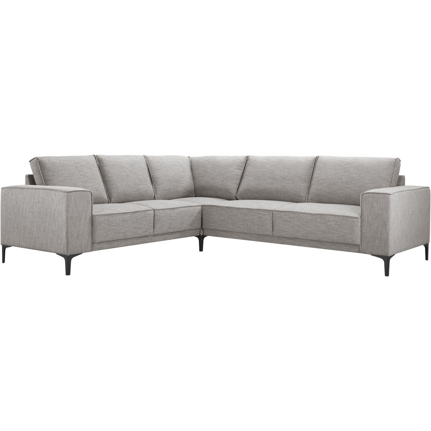 Hoekbank Calira polyether zitting grey