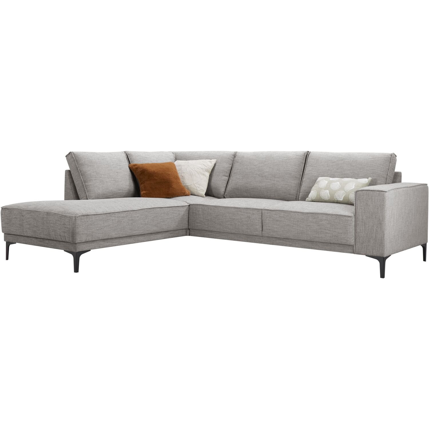Hoekbank Calira polyether zitting grey
