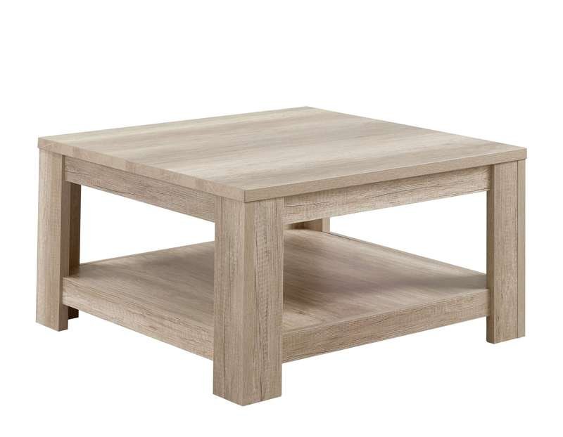 Salontafel Mocalto canyon oak, 80x80 cm