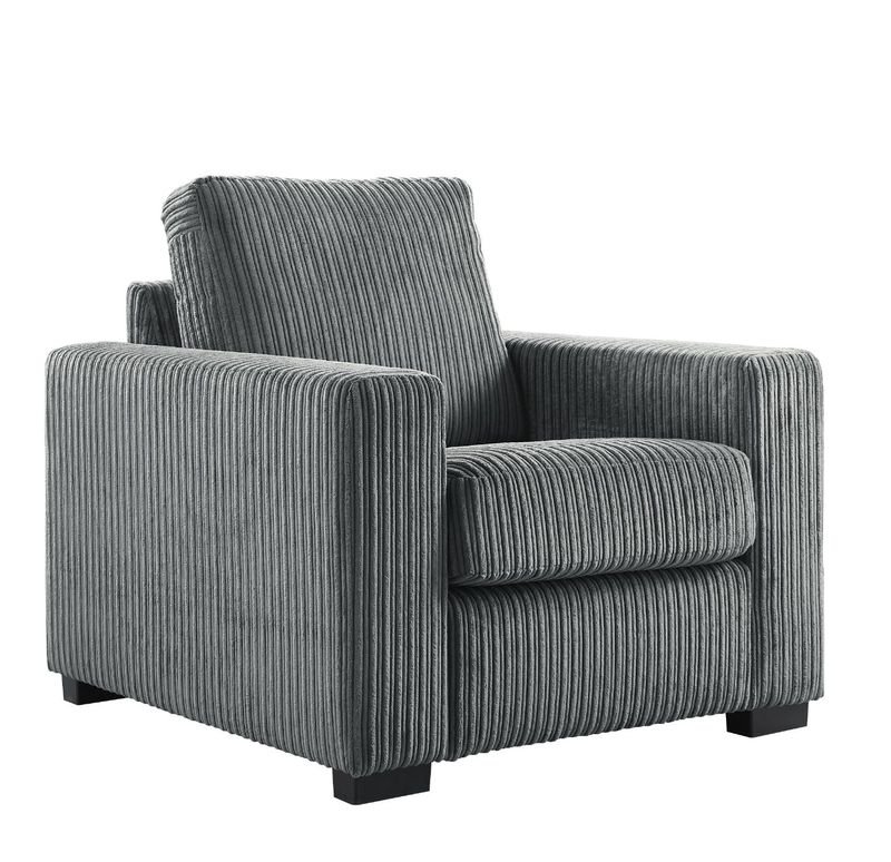 Fauteuil Pomasi HR-schuim zitting charcoal
