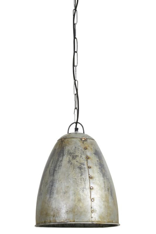 Hanglamp Espo vintage zilver, ø31 cm
