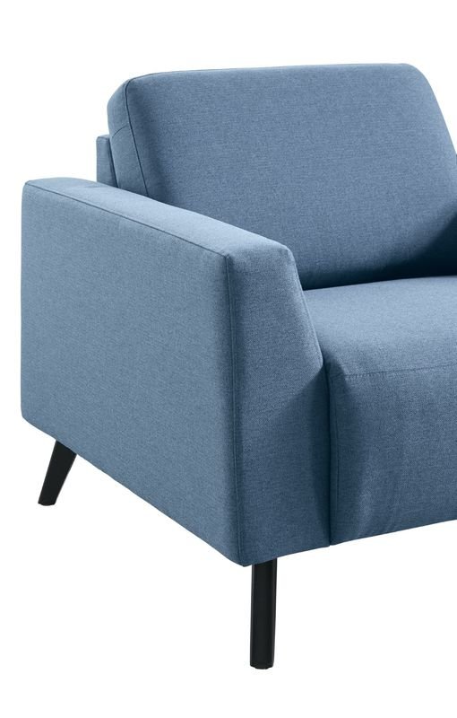 Fauteuil Nyborg topline met HR-schuim zitting turquoise