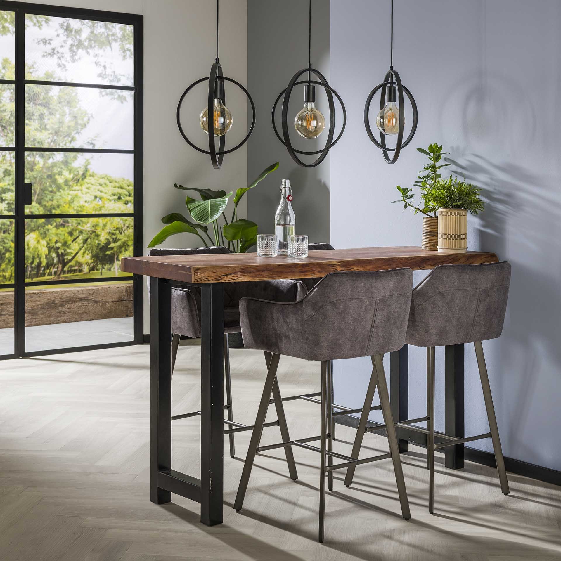 Bartafel Boomstam 150 x 50 Acacia naturel