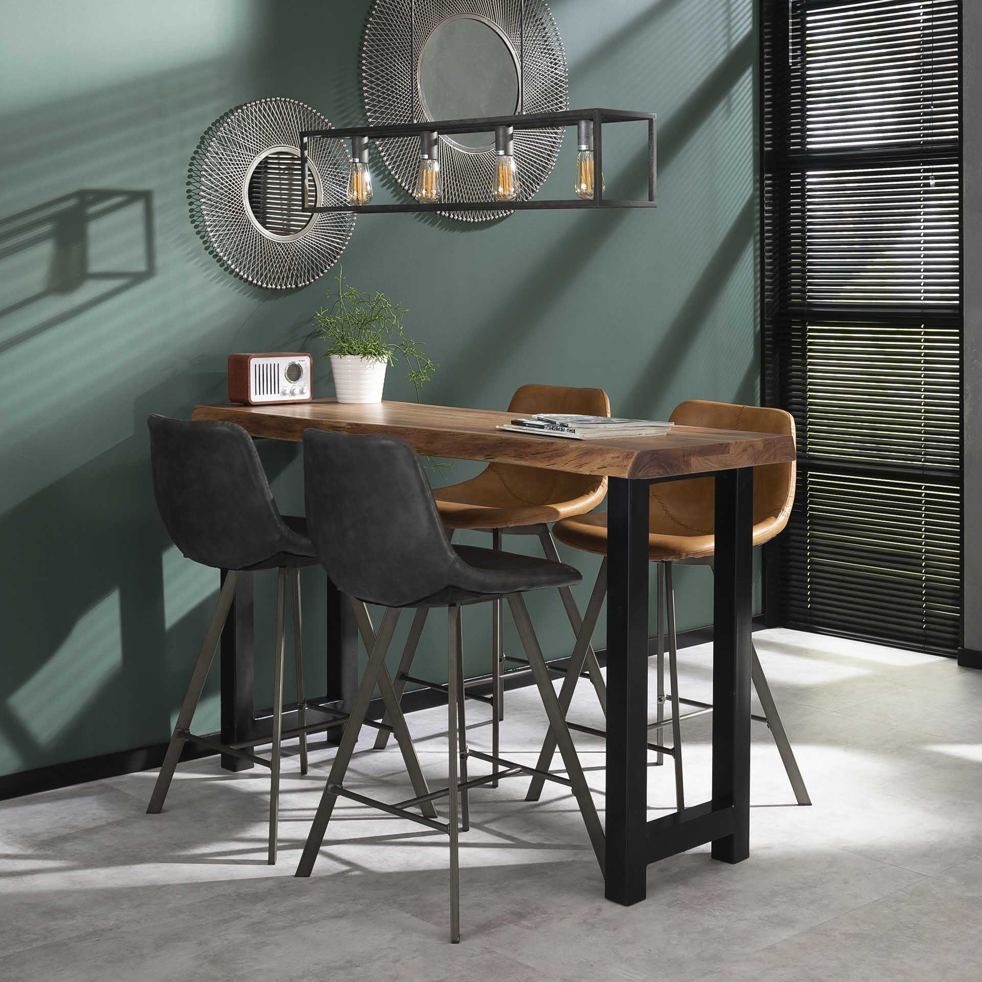 Bartafel Boomstam 150 x 50 Acacia naturel