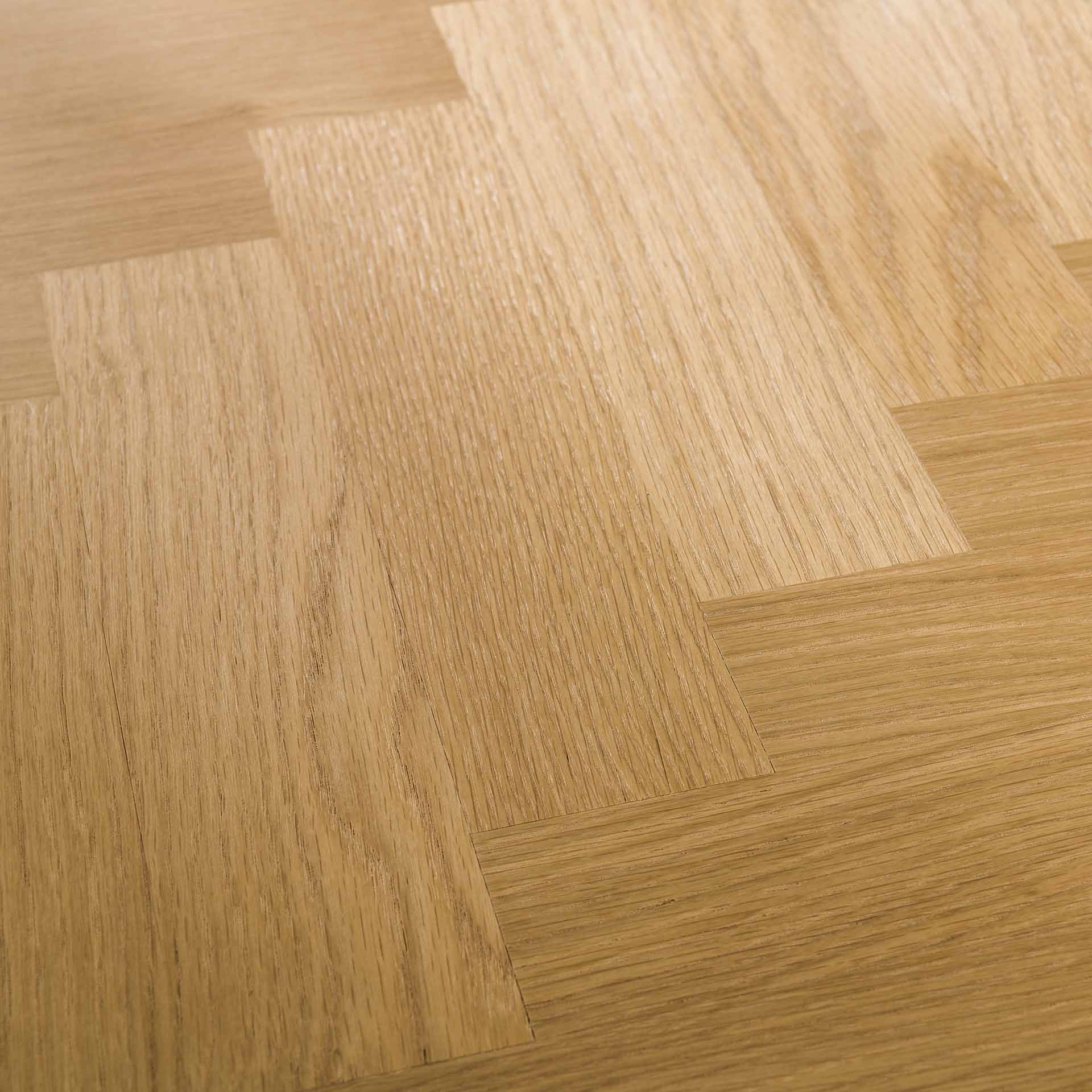 Eetkamertafel visgraat 200 x 100 naturel