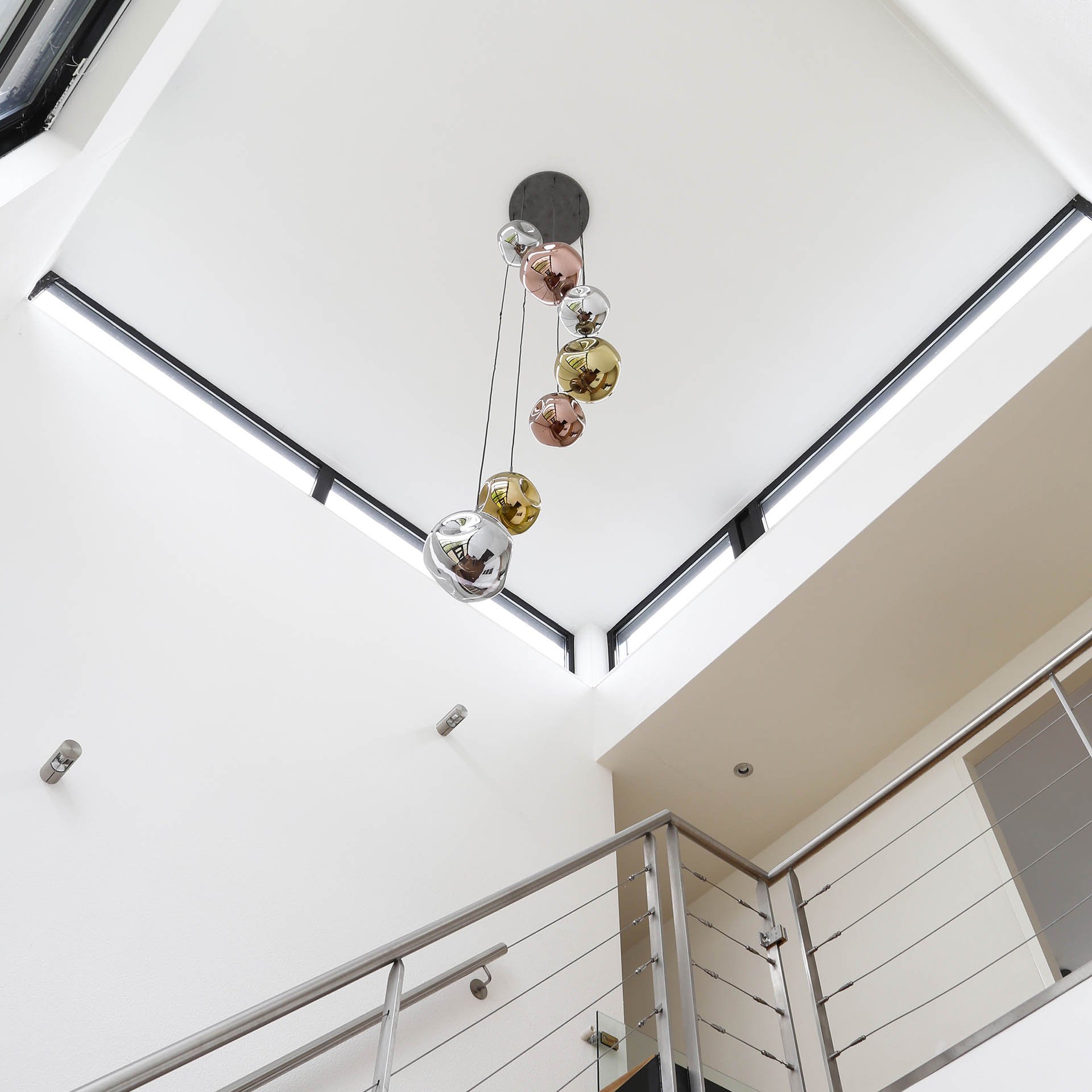 Hanglamp Stellar 7L oud zilver