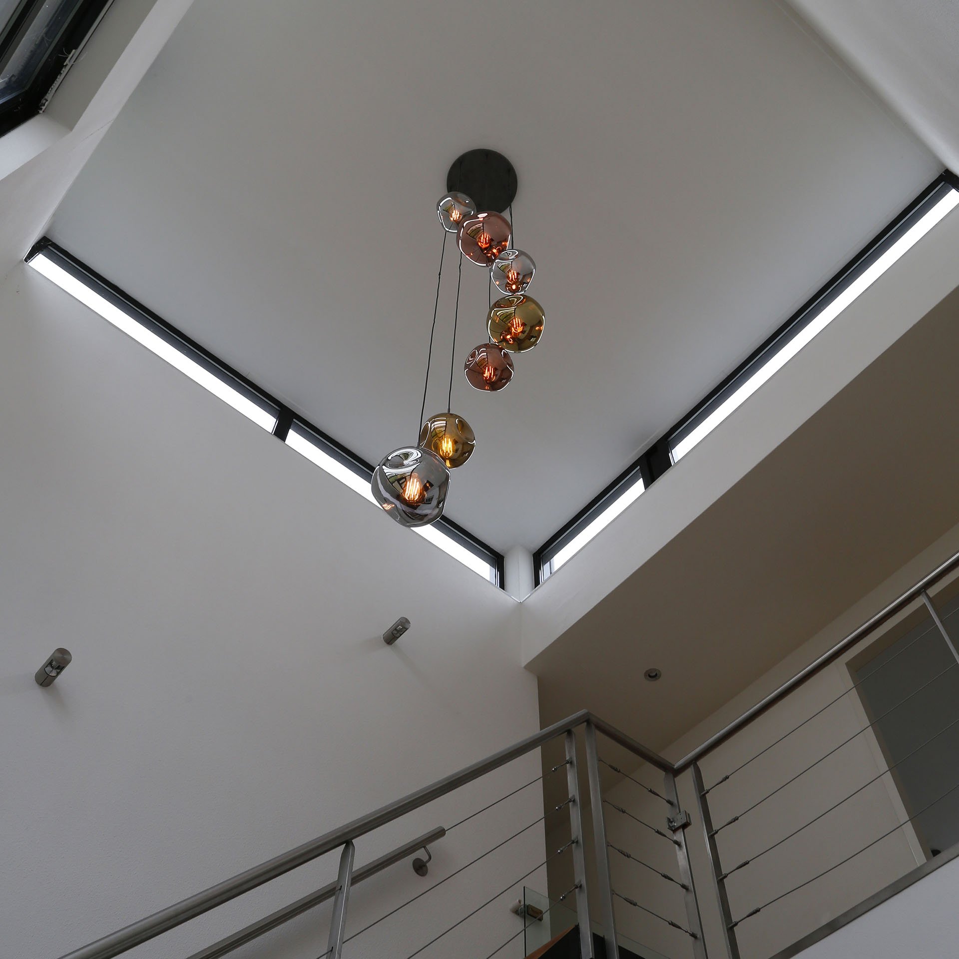 Hanglamp Stellar 7L oud zilver