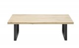 Salontafel Bandera grijs, 130x65 cm