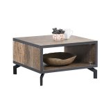 Bijzettafel Valada 68 x 68 dark shipwood 