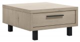 Bijzettafel Aleno 72 x 72 bisque