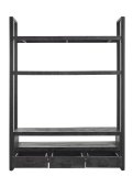 TV-meubel Newhaven 200 x 150 zwart