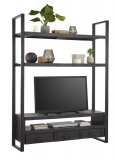 TV-meubel Newhaven 200 x 150 zwart