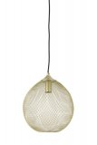 Hanglamp Kingswood goud, Ø30 cm