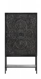 Hoge kast Montclair 190 x 100 zwart