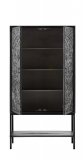 Hoge kast Montclair 190 x 100 zwart