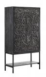 Hoge kast Montclair 190 x 100 zwart