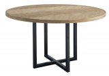 Eettafel Veneta 140 cm naturel visgraatmotief