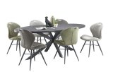Eettafel Cavino 230 x 115 zwart