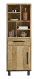 Boekenkast Glenvar 200 x 71 old teak