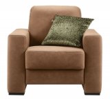 Fauteuil Creon polyetherschuim zitting camel