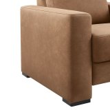 Fauteuil Creon polyetherschuim zitting camel