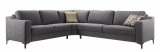 Hoekbank Creon HR-schuim dark grey