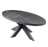 Salontafel Cavino 140 x 70 zwart