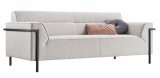 3 zitsbank Licenza pocketvering + HR-schuim zitting wit