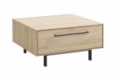 Salontafel Ricco fresh oak melamine, 67x67 cm
