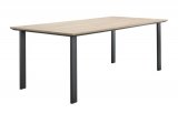 Eettafel Ricco fresh oak melamine, 220x100x78 cm