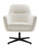 Draaifauteuil Tarkio ivory