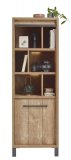Kast Alva 188 x 63 orange teak