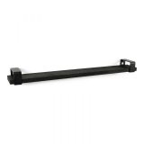 Wandplank Rimello zwart, 70 x 10 cm