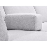Hoekbank Pantini polyether zitting ash grey