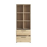 Boekenkast Heston 190 x 70 blank eiken