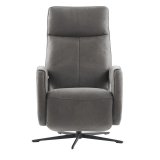 Relaxfauteuil Niland Dark Grey Elektrisch