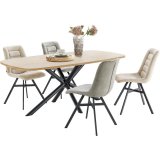 Deens ovale Eettafel Levado Naturel eiken