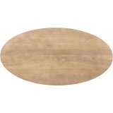 Eettafel Piastra ovaal 230x115 mango warm naturel