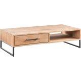 Salontafel Piastra 1 lade 1 open vak mango warm naturel