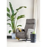 Relaxfauteuil Niland Dark Grey Elektrisch