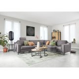 Hoekbank Creon HR-schuim dark grey